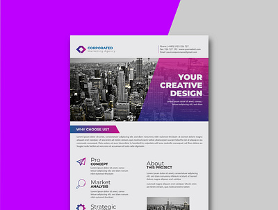 Corporate Flyer Templates branding corporate flyer corporate flyer design corporate flyer vector design design ideas geometric illustration marketing typography vector vector design