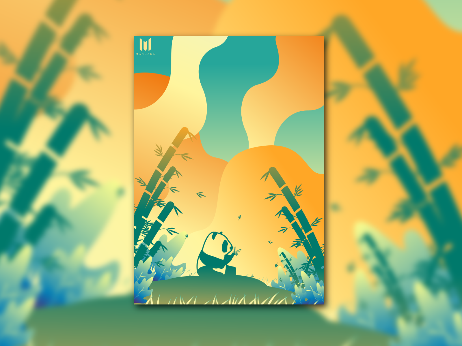 Panda by Mangada on Dribbble