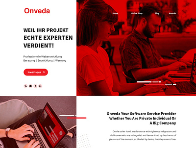 Onveda Homepage branding landingpage minimalist product design uiux unique design webdesign