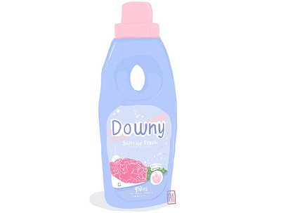 downy bloom cloth laundry softener