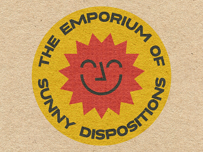 The Emporium of Sunny Dispositions electric carp illustration logo product characters vintage vintage illustration