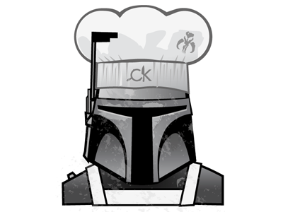 Boba Chef bounty hunter chef empire may the fork be with you