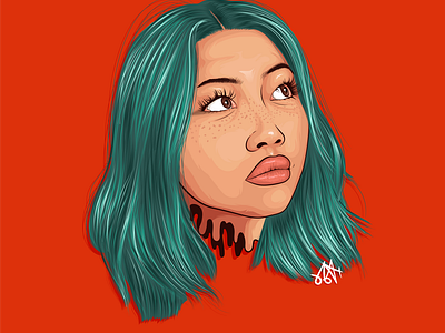 beabadoobee: vector portrait