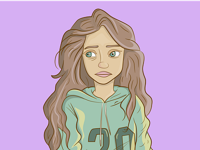 20's Girl | Illustration illustration illustration art vector