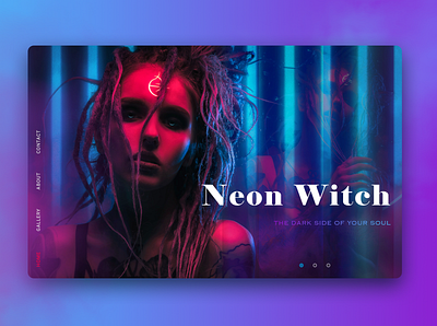 Neon Witch webdesign website