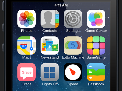 Initial iOS 7 Grid Work