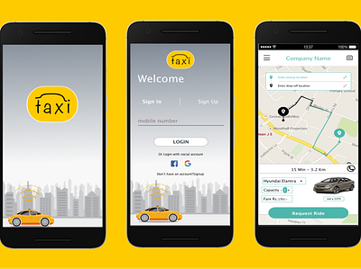 Ride Sharing App TAxi Booking App Online Taxi app app branding design icon logo ui ux