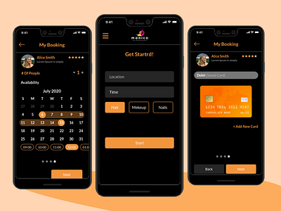 Salon, Appointment Booking App