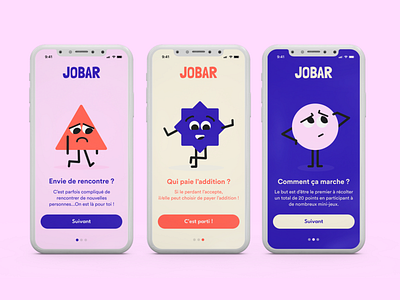 "Jobar" Gaming Mobile App 2 👾 branding creative graphic design illustration logo mobile app ui ux