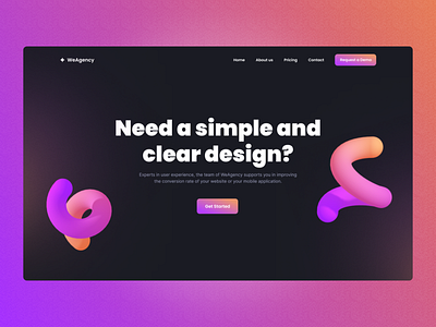 🍭 Website Design : landing page