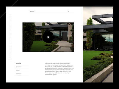 Real Estate design figma minimal photoshop typography ui ux web website xd design