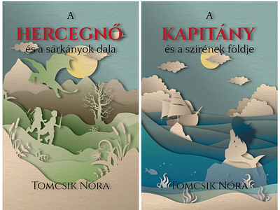 Series of book covers designe