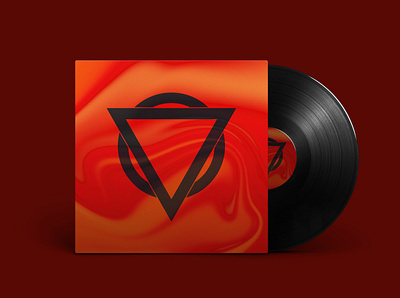 Enter Shikari - A Flash Flood Of Colour - Dribble Weekly Warm-Up album album cover circle cover enter shikari lp metal music music record redesign triangle vinyl voice