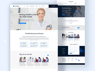 BeHealthy-Medical PSD Template V5