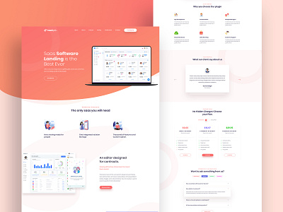 SaaSpik - App and SaaS landing HTML Template