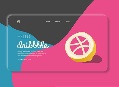 Hello Dribbble! design hello dribbble hello dribble hellodribbble illustration illustrator logo ui vector web website