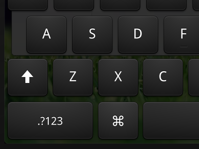 OnScreen Keyboard key keyboard tablet ui