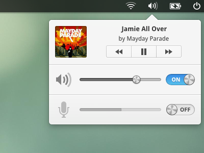 Indicator audio