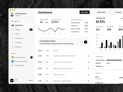 Posto | Restaurant management system