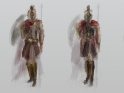 Spartan Soldier Thumbnails 2