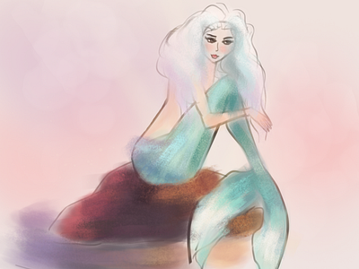 Mermay Day 7 art art challenge artwork calm character character design characterart characterdesign digital art digital illustration digitalart drawing drawing challenge drawingart illustration illustration art illustration digital mermaid mermay painting