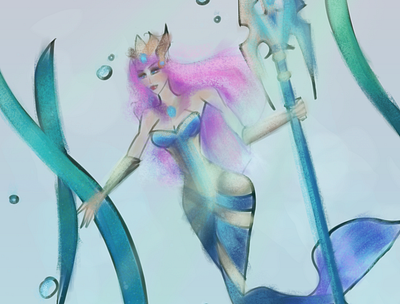 Mermay Day 8 art art challenge artwork character character art character design characterdesign digital art digital illustration digitalart drawing drawing challenge drawingart heroic illustration illustration art illustration digital mermaid mermay painting