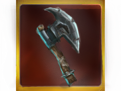 Fantasy Axe Game Icon