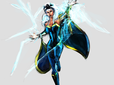 Storm Fan Art art artchallenge artwork character digital art digital illustration digitalart drawing drawing challenge drawingart fanart illustration illustration art illustration digital marvel marvelcomics painting storm superhero xmen