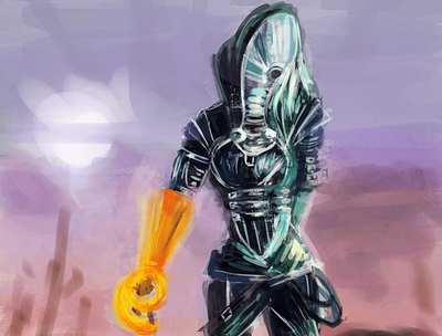 Tali Fanart Sketch 1 art art challenge artwork character concept art concept design digital art digital illustration digitalart drawing drawingart fan art fanart illustration illustration art illustration digital mass effect painting scifi sketch