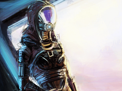 Tali’Zorah Fan Art Poster