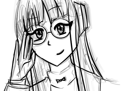 Inktober Day 5 - Futaba Sakura anime anime art anime girl animeart art artwork character digital art digital illustration digitalart drawing drawingart fan art fanart illustration illustration art illustration digital inktober persona video game