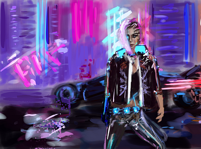 Cyberpunk 2077 Your Night City Illustration art artwork character characterdesign concept art concept design conceptart cyberpunk cyberpunk 2077 digital art digital illustration digitalart drawing drawingart game art illustration illustration art illustration digital painting videogame