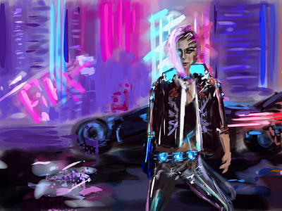 Cyberpunk 2077 Your Night City Illustration