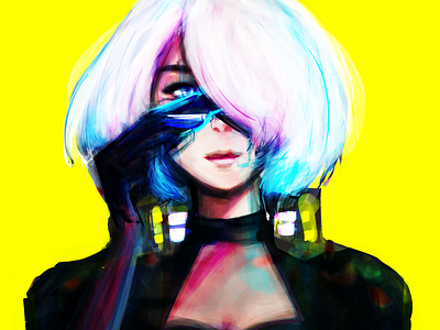 2B Cyberpunk