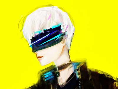 Cyberpunk 9S Fan Art art artwork character characterdesign concept art cyberpunk cyberpunk 2077 cyberpunk2077 digital art digital illustration digitalart drawing drawingart fan art fanart illustration illustration art illustration digital nier videogame