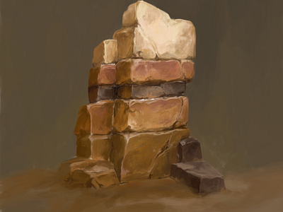 Rock Tower Study