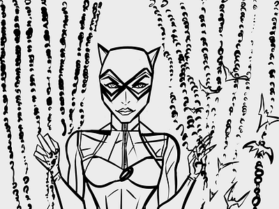 Catwoman Fanart Sketch