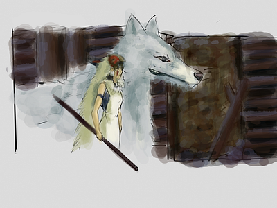 Princess Mononoke Fanart