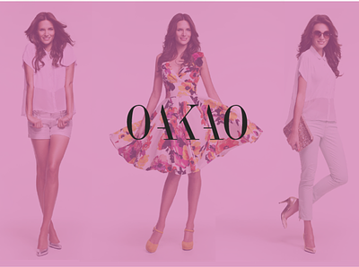 OAKAO fashion logo dailylogochallenge flat logo logo logo design minimal minimalist logo modern logo typography