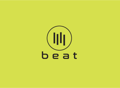 beat minimalist logo