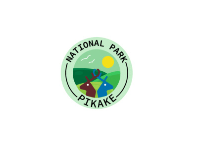 pikake logo logo logo design vector