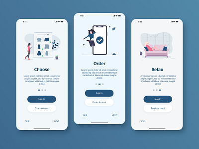 Daily UI 023 - Onboarding app appdesign daily ui challenge dailyui dailyui023 dailyuichallenge design onboarding ui ui ux ui design ux