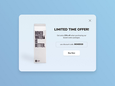 Daily UI 036 - Special offer