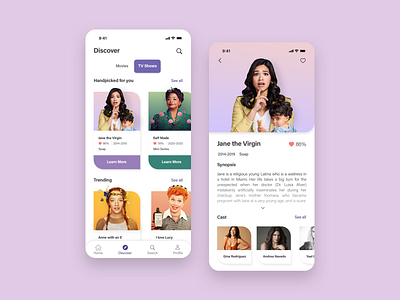 Daily UI 045 - Info Card app design daily ui daily ui challenge dailyui dailyui 001 dailyui 045 dailyuichallenge design info card movie app tv shows ui ux ui design uidesign