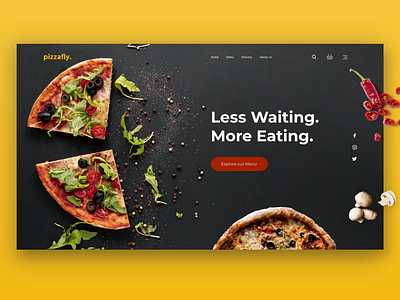 Pizzafly - Pizza delivery site