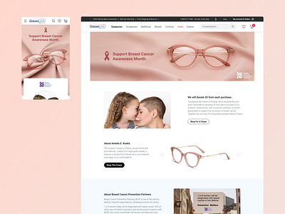 Support Breast Cancer Awareness Month. branding design graphic design logo typography ui ux