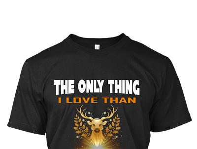 hunting T-shirt design branding design clean cmyk color creative design