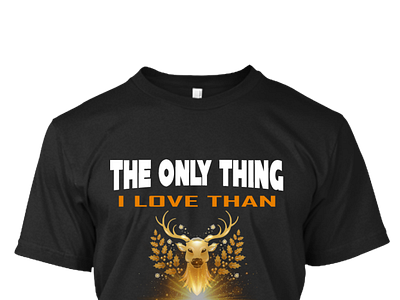 hunting T-shirt design