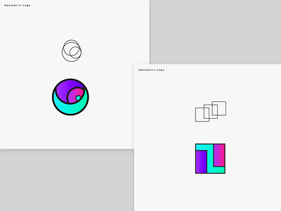 Basic shape logo brand identity branding design illustration logo logodesign minimal typography