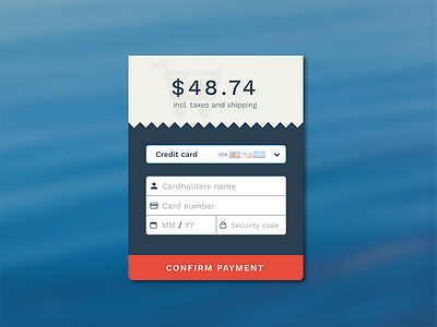 Daily UI #002 - Credit Card Checkout 002 challenge checkout credit card daily dailyui payment sketch sketchapp